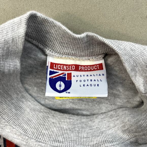 Vintage Melbourne Demons T-Shirt Adult Small Gray Australian Football League 90s - Picture 5 of 10